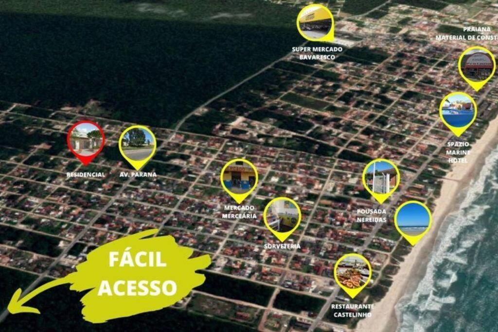 Casa Boa E Barata Em Guaratuba Villa Екстериор снимка